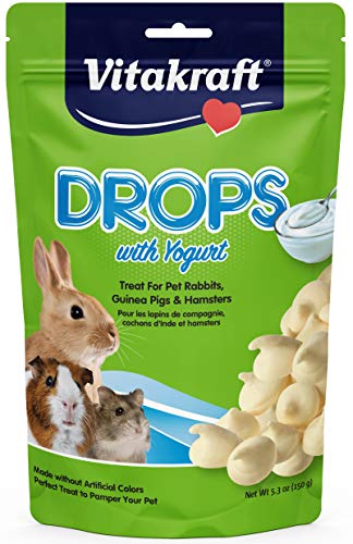 Vitakraft Rabbit Yogurt Drops Treat, 5.3 Ounce Pouch