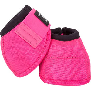 Classic Equine Dyno Turn Bell Boots, Hot Pink, Medium