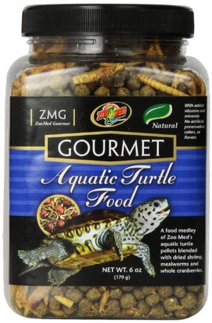 Zoo Med Gourmet Aquatic Turtle Food, 6 oz.