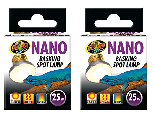 Zoo Med (2 Pack) Labs 25W Nano Basking Spot Lamp