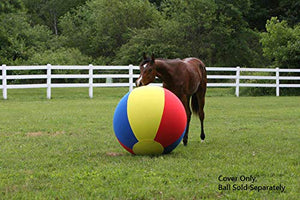 Horsemen's Pride 40-Inch Mega Ball Cover for Horses, Beach Ball Pattern (C440BB)