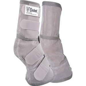 Cashel Crusader Leg Guard Fly Boots, Grey, Horse