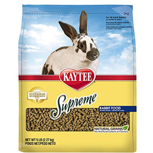 Kaytee Supreme Rabbit Food, 5-Lb Bag