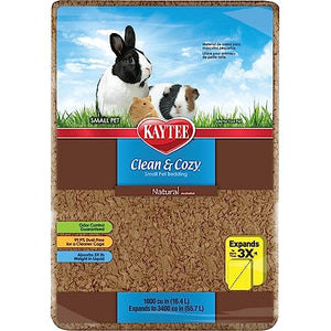 Kaytee Clean & Cozy Natural Small Animal Pet Bedding 49.2 Liters