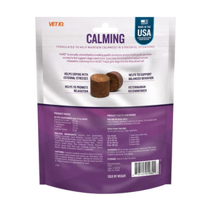 VetIQ Calming Support Supplement for Dogs, Calming Chews Help Manage Stress and Promote Relaxation, Anxiety Relief for Dogs, 60 Count