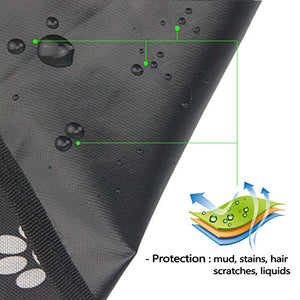 Pet Dog Trunk Cargo Liner - Oxford Car SUV Seat Cover - Waterproof Floor Mat for Dogs Cats - Washable Dog Accessories