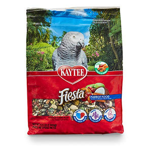 Kaytee Fiesta Parrot Pet Bird Food, 4.5 Pound