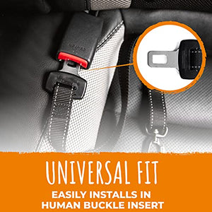 Mighty Paw Dog Seatbelt Tether - Ensures Pet Safety in Car - Leash for Car Use - Safety Belt - Car Leash Seat Belt - Pet Car Seatbelt - Dog Vehicle Leash - Safety Seatbelt Dog - Dog Accessories