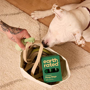 Earth Rated Dog Poop Bags, New Look, Guaranteed Leak Proof and Extra Thick Waste Bag Refill Rolls For Dogs, Unscented, 270 Count