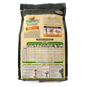 Wagner's 82056 Gourmet Waste Free Wild Bird Food, 5-Pound Bag & Lyric Delite Wild Bird Seed, No Waste Bird Food Mix with Shell-Free Nuts and Seeds, 5 lb. Bag