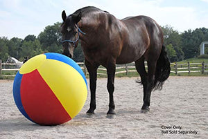 Horsemen's Pride 40-Inch Mega Ball Cover for Horses, Beach Ball Pattern (C440BB)