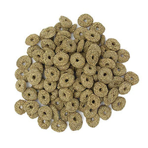 Vitakraft Nibble Rings Small Animal Treats - Crunchy Alfalfa Snack - For Rabbits, Guinea Pigs, Hamsters, and More