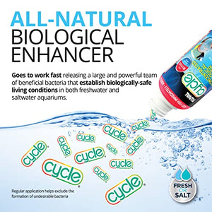 Fluval Cycle Biological Enhancer, Aquarium Water Treatment, 16.9 Oz., A8351