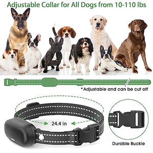 Dog Shock Collar - Electric Dog Training Collar with Remote 1600FT, Rechargeable E-Collar Waterproof Collars with 3 Training Modes, Security Lock for All Breeds, Sizes