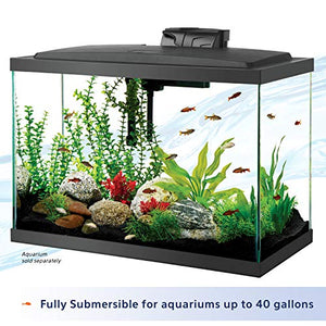 Aqueon Aquarium Fish Tank Preset Heater For Up To 40 Gallons, 100 Watts