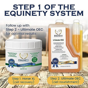 100 Day Supply Horse XL Supplement - with 8 Essential Amino Acids for Horses to Promote Cellular Repair - No Soy, Sugar, and Fillers - Horse Joint Supplement & Horse Hoof Supplements for Horses