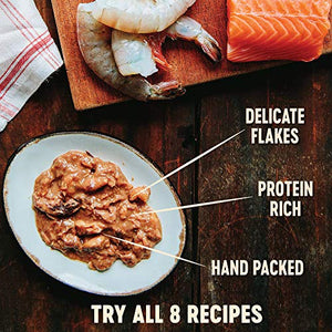 Wellness CORE Grain-Free Signature Selects Wet Cat Food, Natural Protein-Rich Recipe, Made with Real Flaked Skipjack Tuna & Wild Salmon, 2.8oz Cans (Pack of 12)