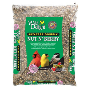 Wild Delight 366050 Nut N' Berry Bird Food, 5 lb, Multi