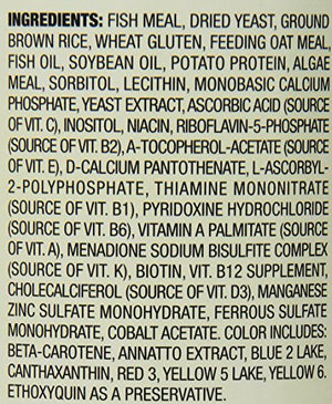 Tetra ColorPlus Fish Food Flakes, Tropical Flakes With Natural Color Enhancers, 7.06 Ounce