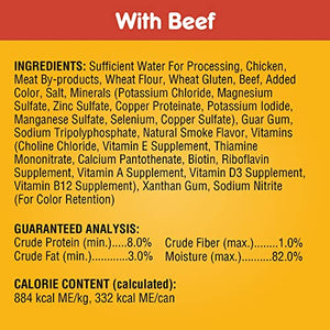 PEDIGREE CHOICE CUTS IN GRAVY Adult Canned Soft Wet Dog Food Variety Pack, with Beef and Country Stew, 13.2 oz. Cans (Pack of 12)