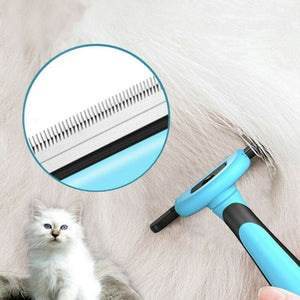 Pet Dog Cat Grooming Comb Brush Trimmer Tool Undercoat Rake Dematting Deshedding